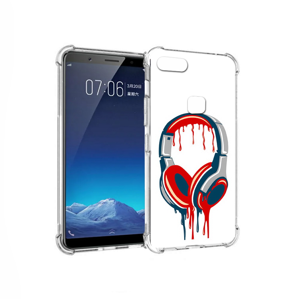 

Чехол MyPads Tocco для Vivo X20 не делай громко (PT108350.433.517), Прозрачный, Tocco