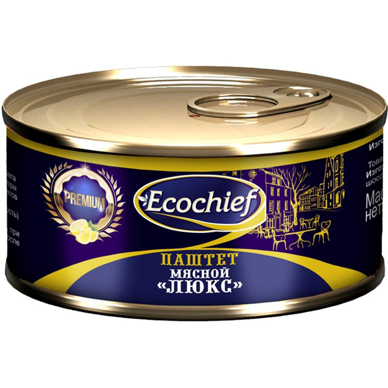 

Паштет Ecochief "Мясной | Люкс", 100 г