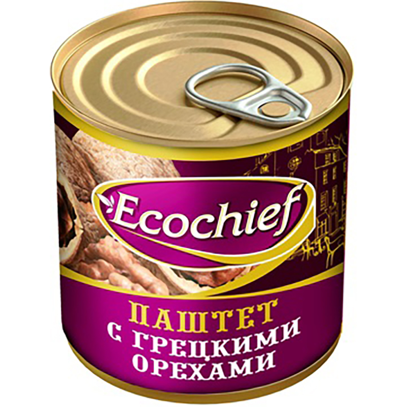 

Паштет Ecochief "С грецкими орехами", 100 г