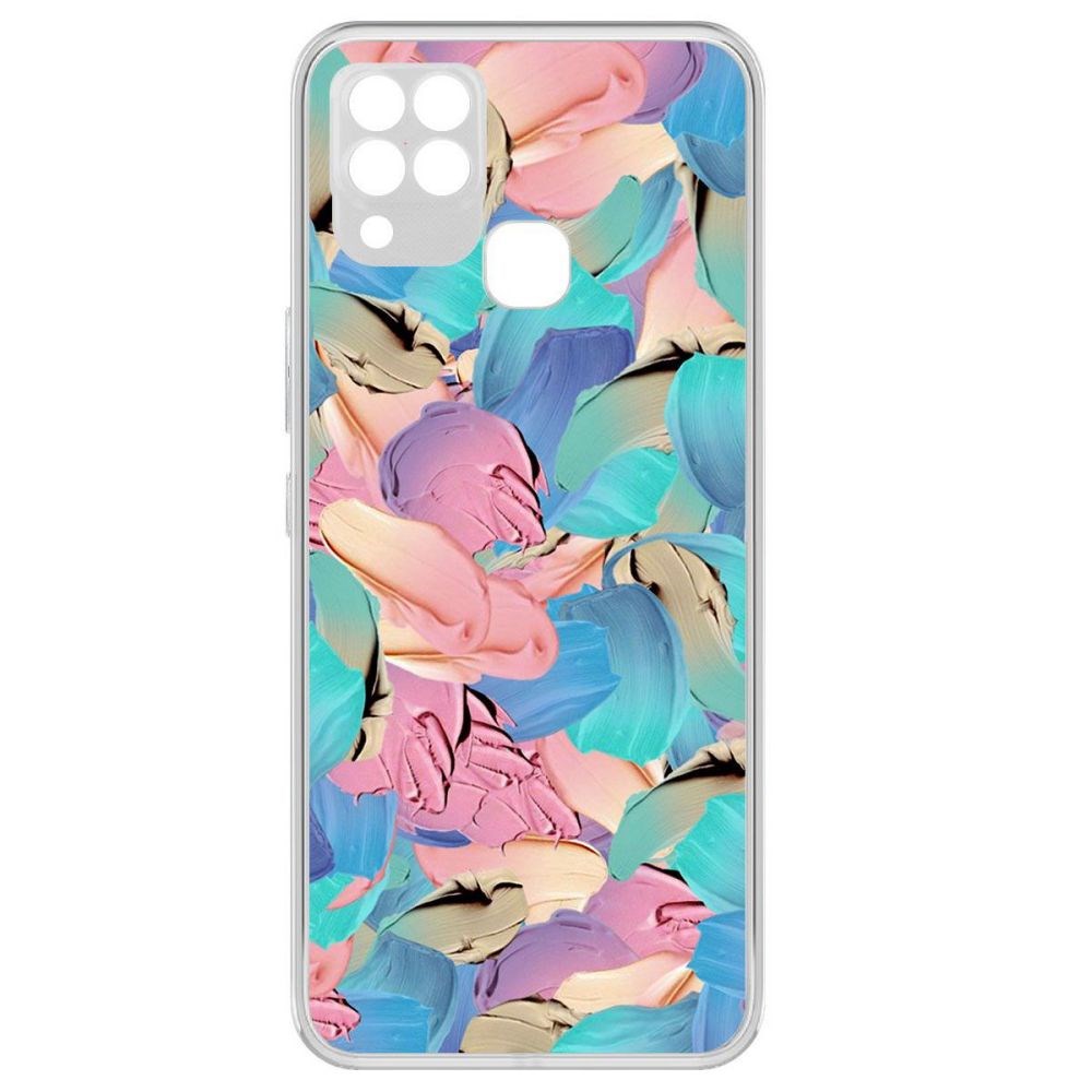 

Чехол-накладка Krutoff Clear Case Абстракт краска для INFINIX Hot 10S