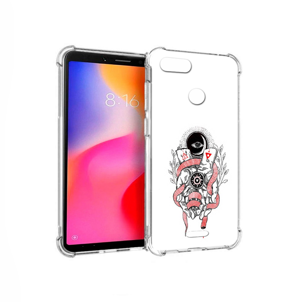 

Чехол MyPads Tocco для Xiaomi Redmi 6 абстрация связанные руки (PT113762.304.213), Прозрачный, Tocco