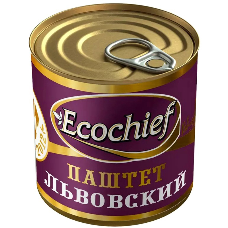 

Паштет Ecochief "Львовский", 250 г