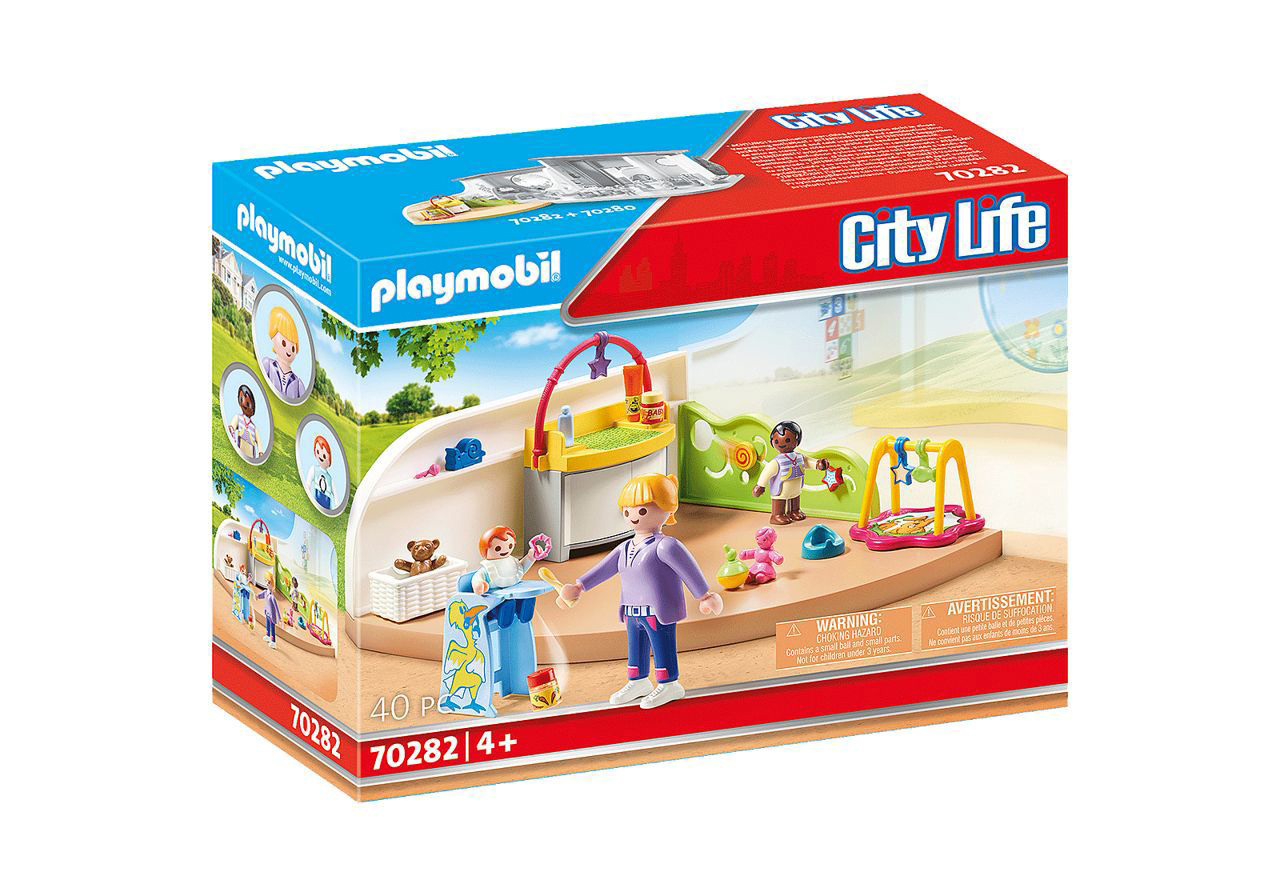 

Конструктор Playmobil Детский Сад Ясли арт.70282, 40 дет., Детский Сад Ясли