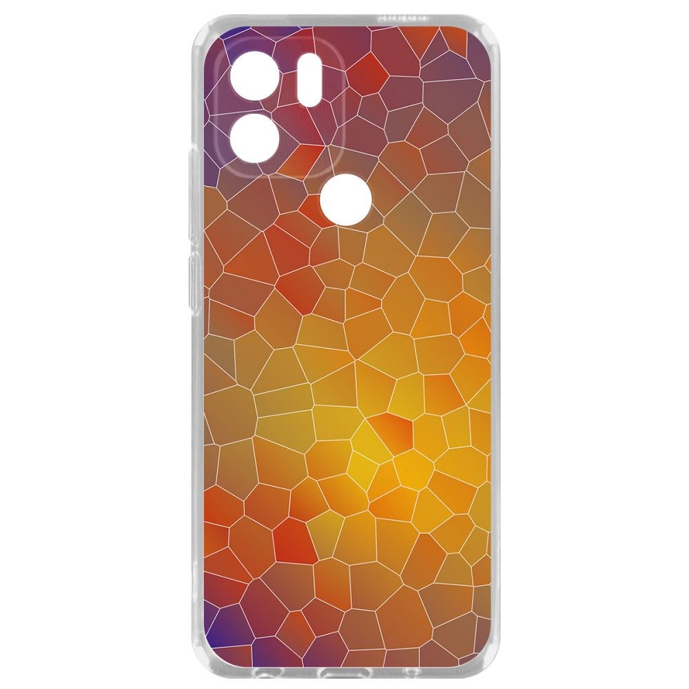 

Чехол-накладка Krutoff Clear Case Витраж 1 для Xiaomi Redmi A1+, Прозрачный