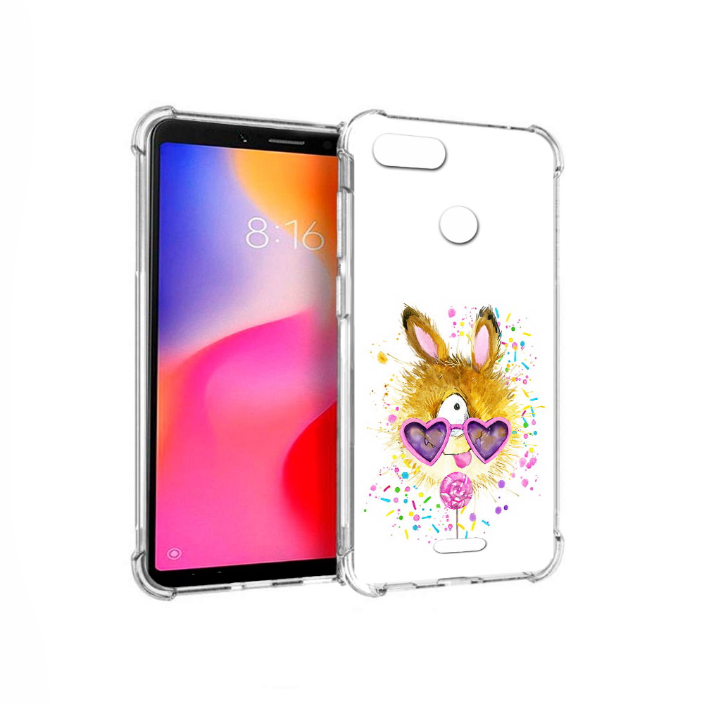 

Чехол MyPads Tocco для Xiaomi Redmi 6 Чупя (PT113762.304.201), Прозрачный, Tocco