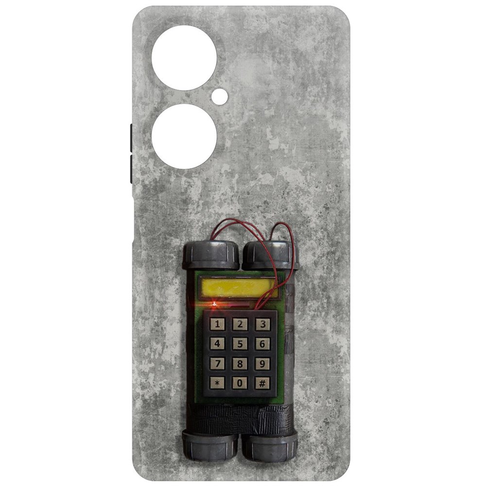 

Чехол-накладка Krutoff Soft Case Cтандофф 2 (Standoff 2) - C4 для Huawei Nova 11i, Черный