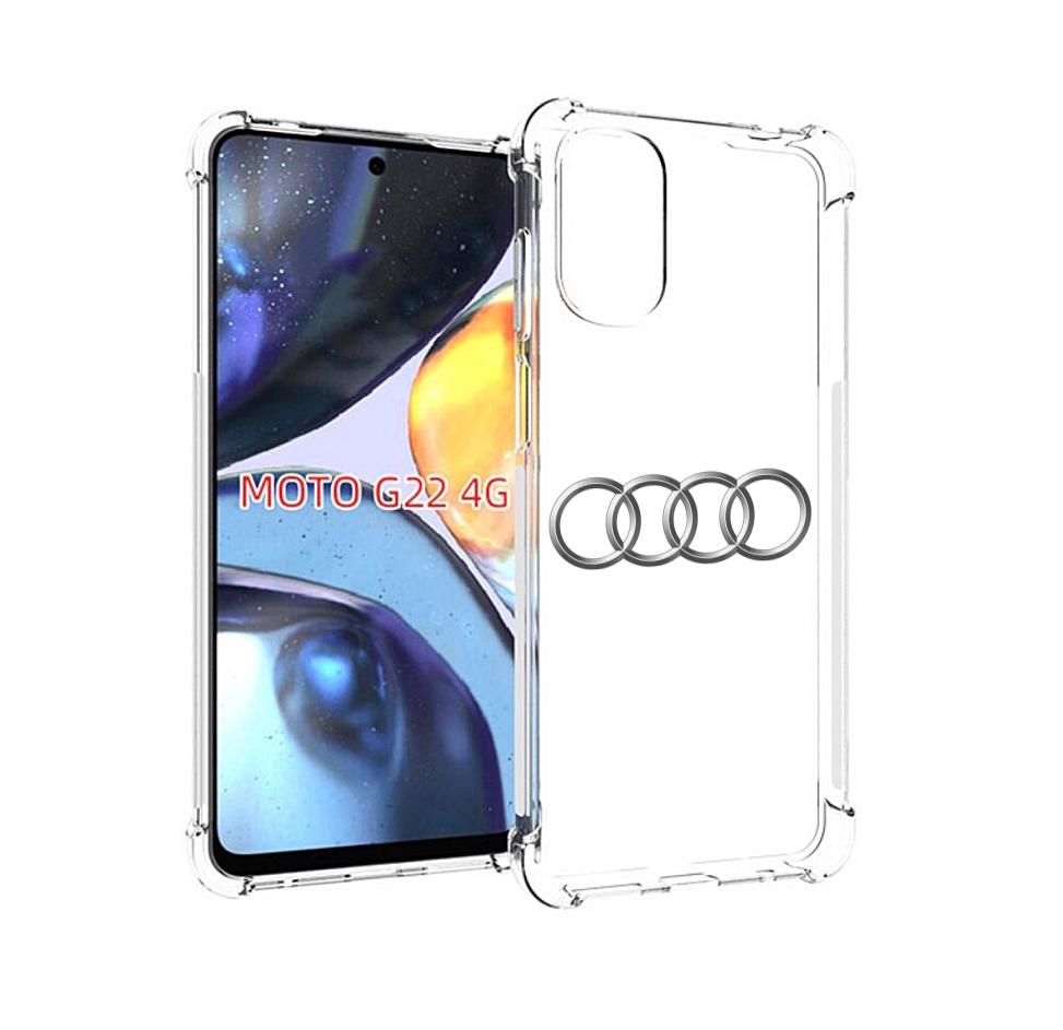 

Чехол MyPads Audi 7 мужской для Motorola Moto G22 4G, Прозрачный, Tocco