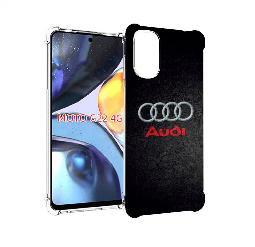 

Чехол MyPads Audi 6 мужской для Motorola Moto G22 4G, Прозрачный, Tocco