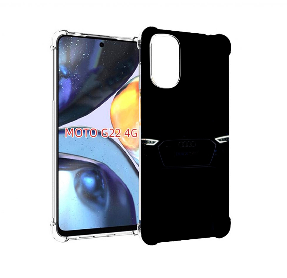 

Чехол MyPads audi ауди 3 мужской для Motorola Moto G22 4G, Прозрачный, Tocco