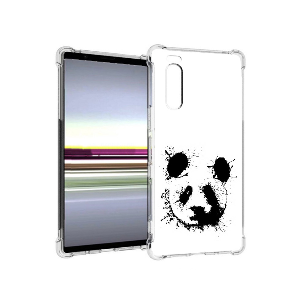 

Чехол MyPads Tocco для Sony Xperia 5 клякса-панда (PT139963.234.389), Прозрачный, Tocco