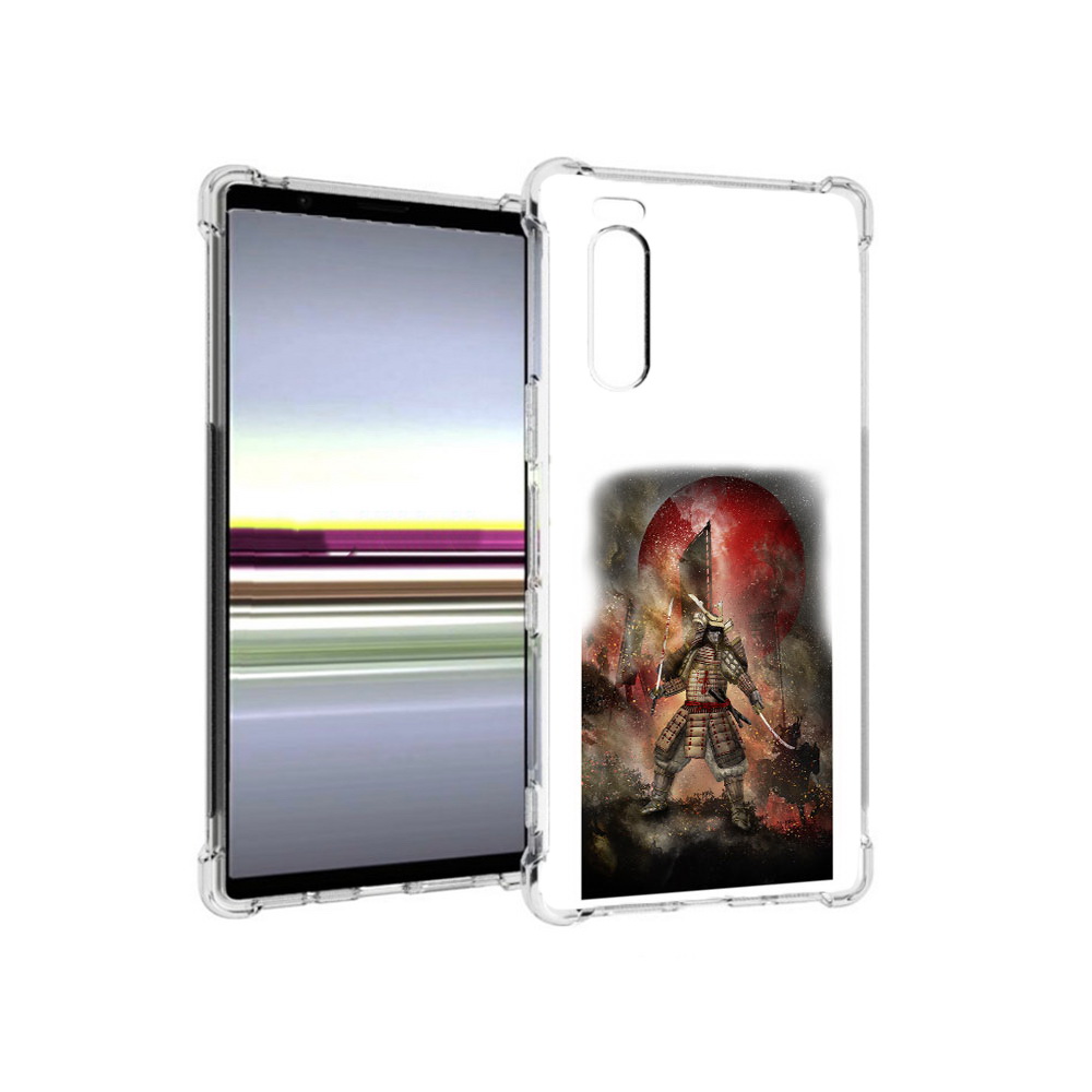 

Чехол MyPads Tocco для Sony Xperia 5 китайскийвоин (PT139963.234.388), Прозрачный, Tocco