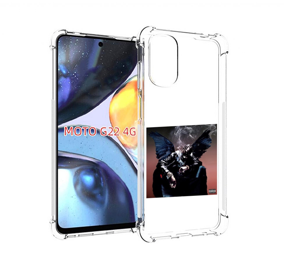 

Чехол MyPads Travis Scott - Birds In The Trap Sing McKnight для Motorola Moto G22 4G, Прозрачный, Tocco