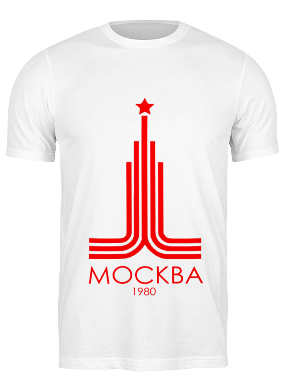 Футболка мужская Printio Москва белая S