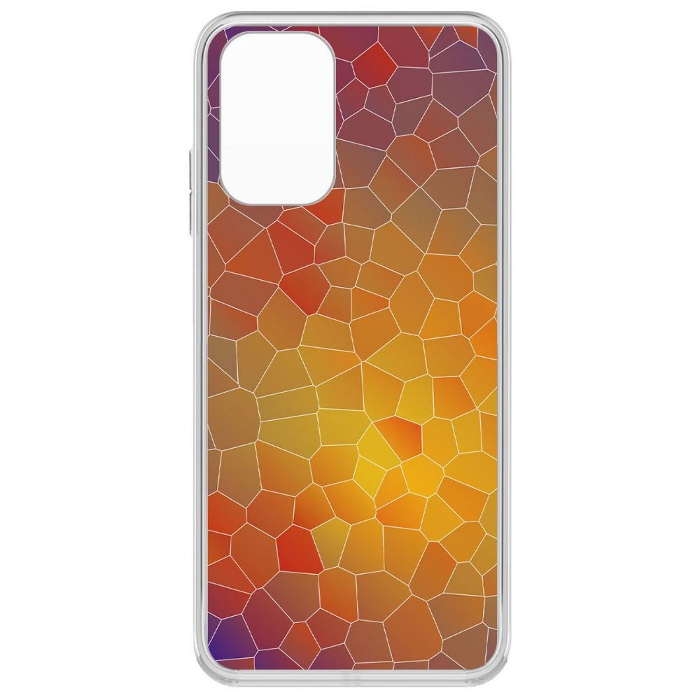 

Чехол-накладка Krutoff Clear Case Витраж 1 для Xiaomi Poco M5s, Прозрачный