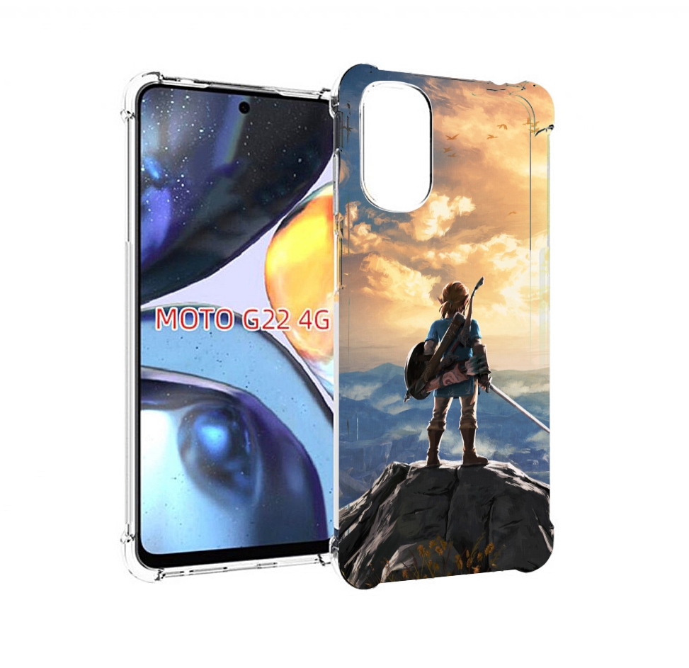 

Чехол Mypads The Legend Of Zelda Для Motorola Moto G22 4G, Прозрачный, Tocco