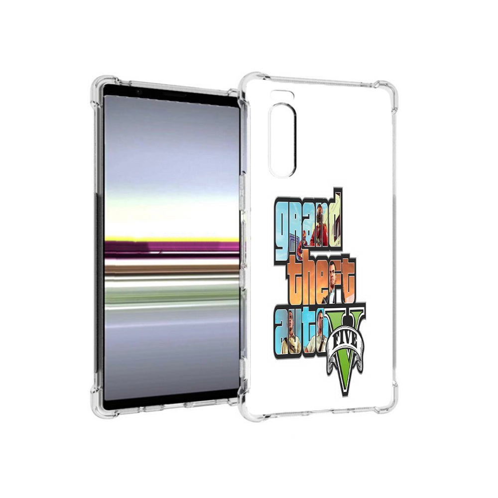 

Чехол MyPads Tocco для Sony Xperia 5 игра гта (PT139963.234.373), Прозрачный, Tocco