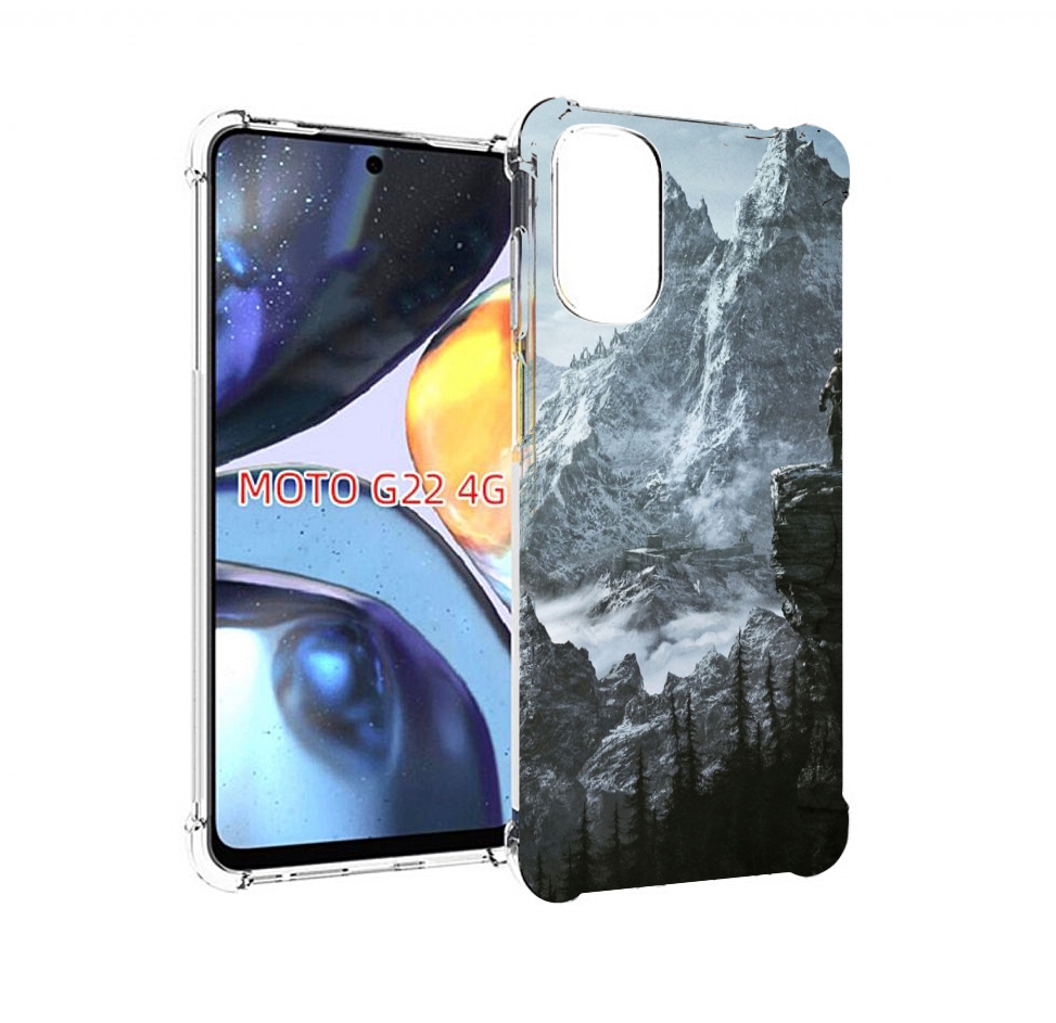

Чехол MyPads The Elder Scrolls V Skyrim для Motorola Moto G22 4G, Прозрачный, Tocco