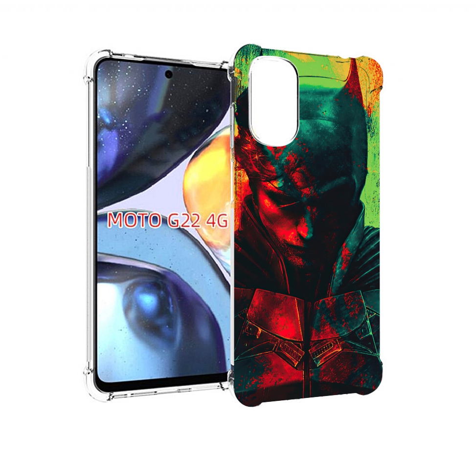 

Чехол MyPads The Batman для Motorola Moto G22 4G, Прозрачный, Tocco