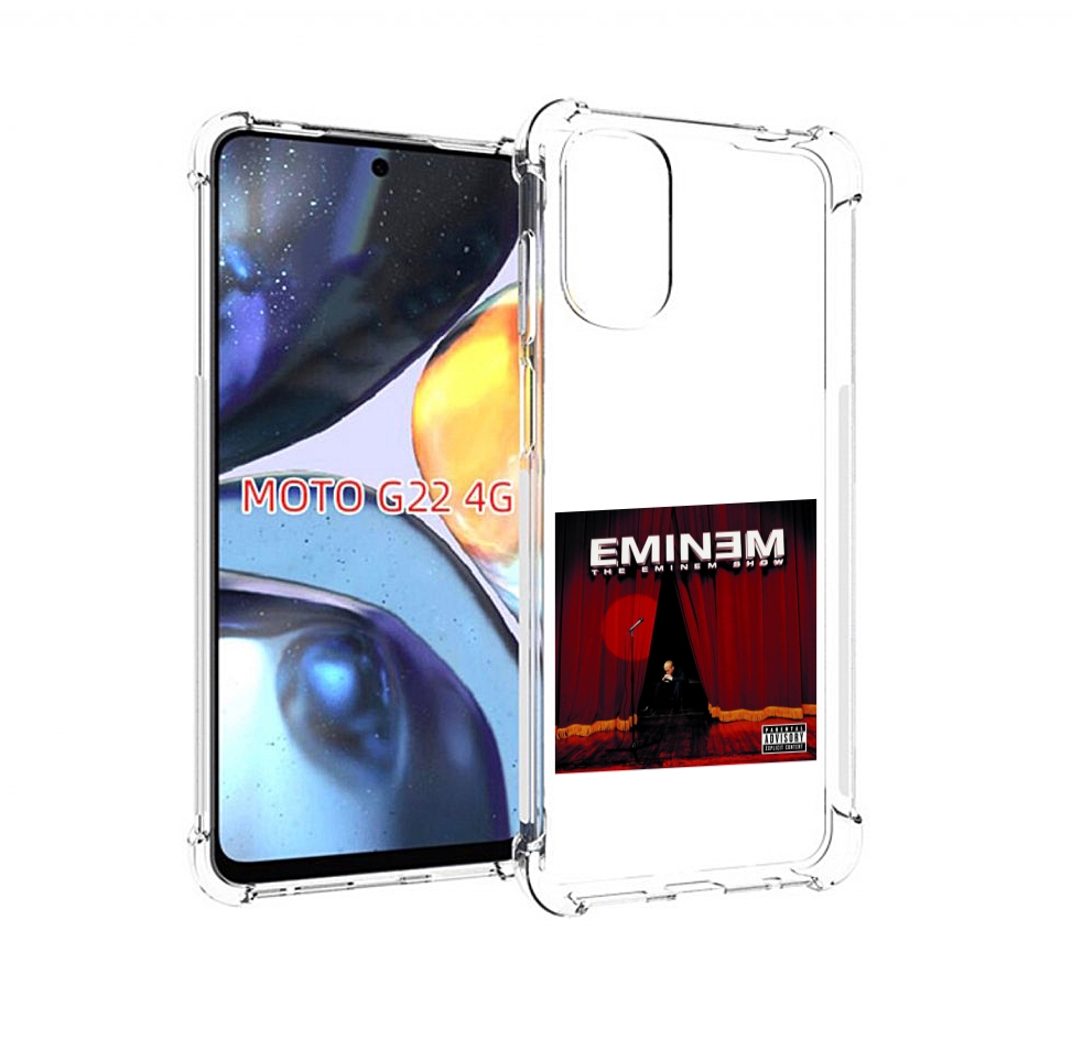 

Чехол Mypads The Eminem Show Для Motorola Moto G22 4G, Прозрачный, Tocco