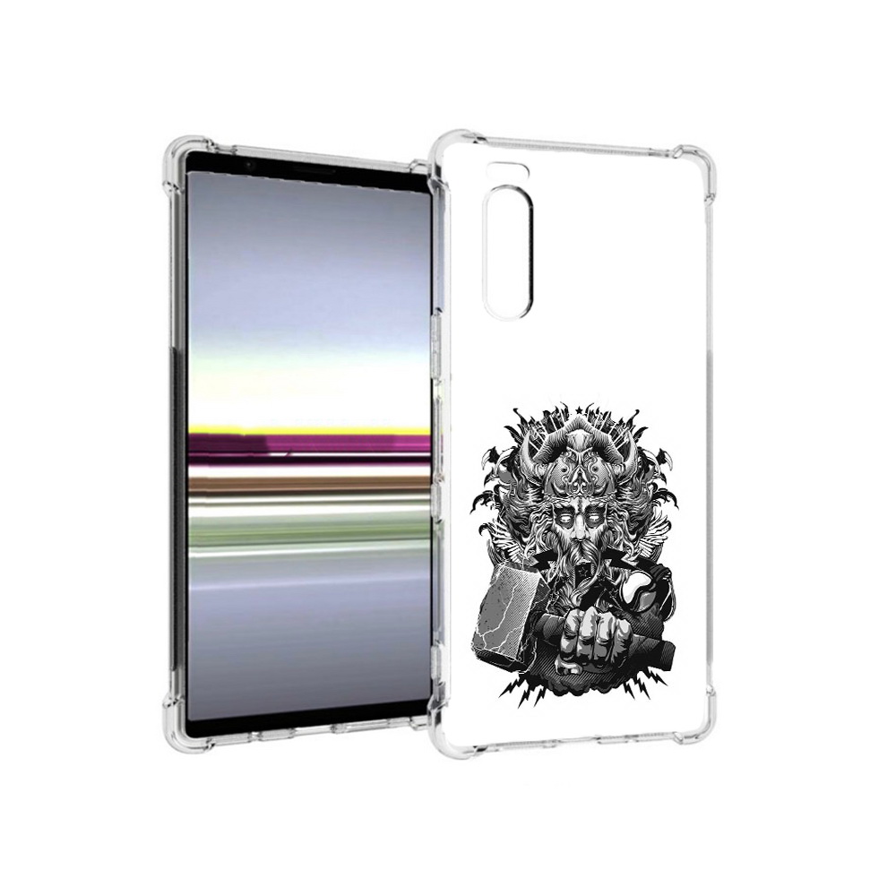 

Чехол MyPads Tocco для Sony Xperia 5 злой тор (PT139963.234.363), Прозрачный, Tocco
