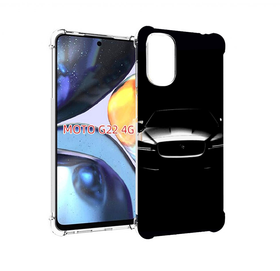 

Чехол MyPads jaguar ягуар 1 для Motorola Moto G22 4G, Прозрачный, Tocco