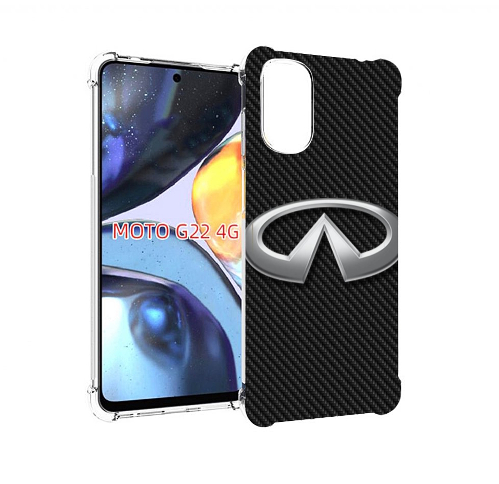 

Чехол MyPads infiniti-инфинити-2 мужской для Motorola Moto G22 4G, Прозрачный, Tocco