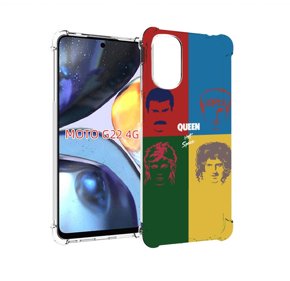

Чехол MyPads hot space queen альбом для Motorola Moto G22 4G, Прозрачный, Tocco