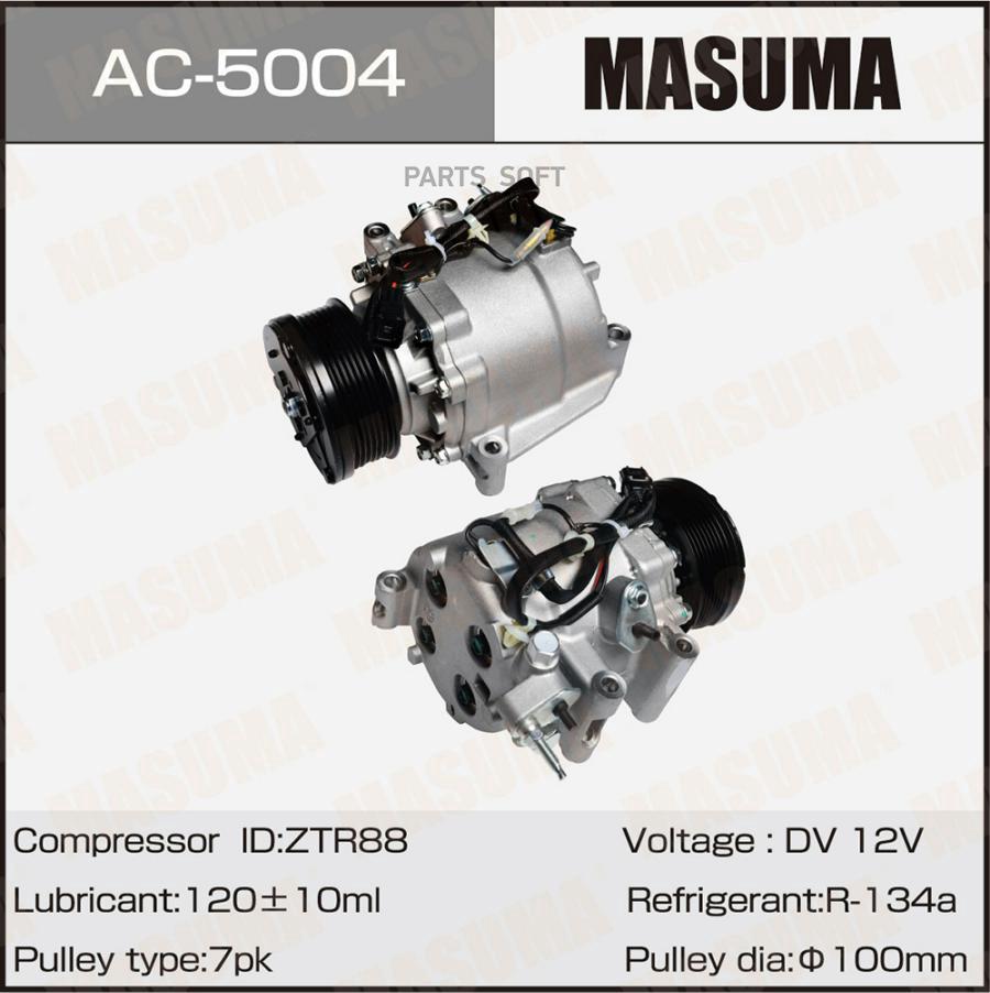 Компрессоры кондиционера MASUMA, CR-V / R20A2, K24Z1, N22A2