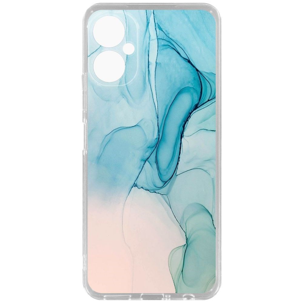 

Чехол-накладка Krutoff Clear Case Абстракт разводы для TECNO Spark 9 Pro, Прозрачный