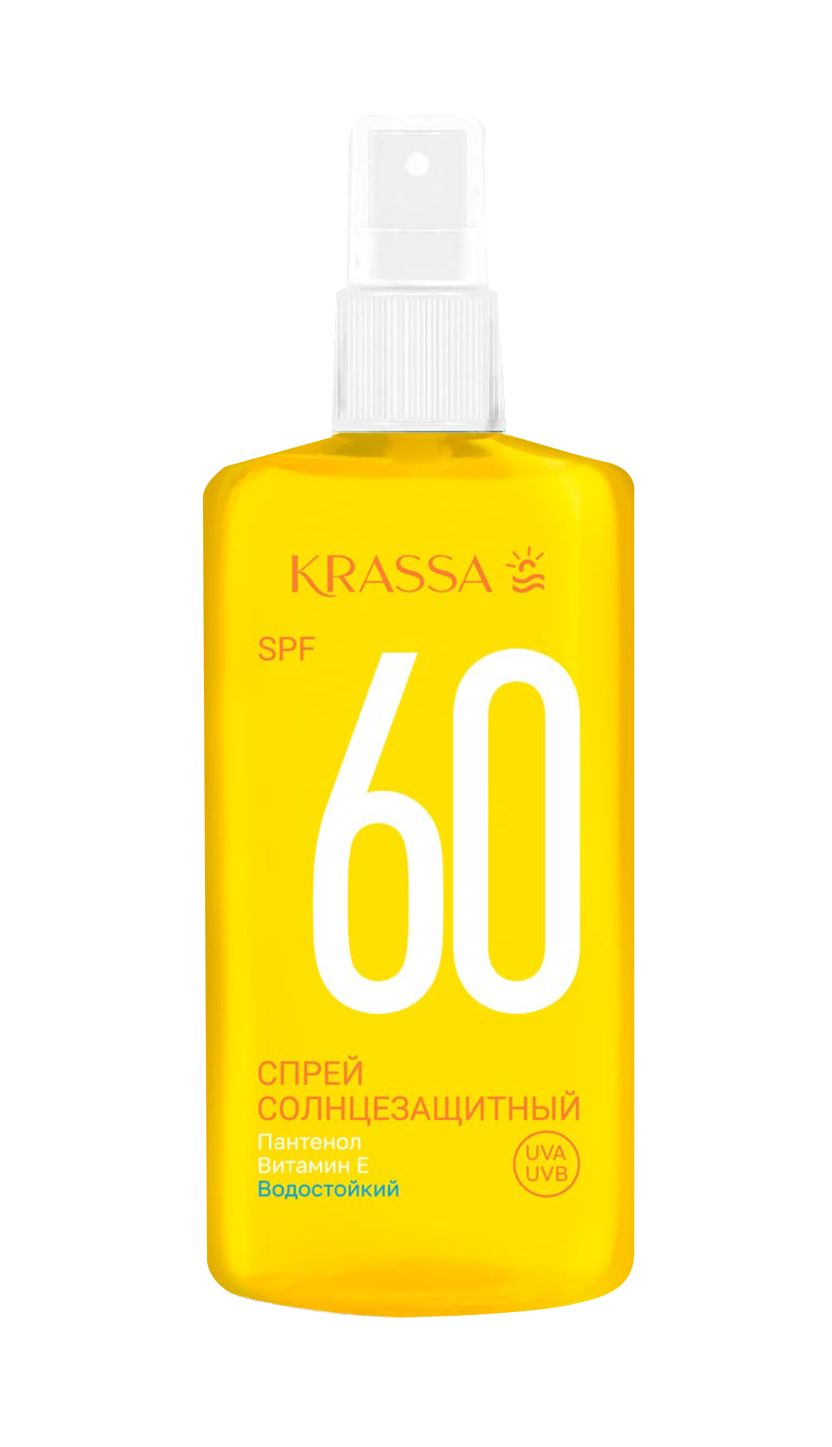 фото Солнцезащитный спрей "krassa" spf-60, 150 мл