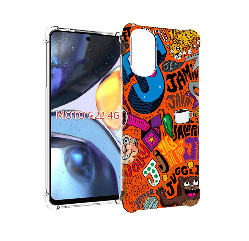

Чехол MyPads funky-decor для Motorola Moto G22 4G, Прозрачный, Tocco