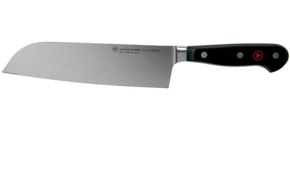 фото Кухонный нож для зелени, для мяса wuesthof 4176wus, длина лезвия 17 см