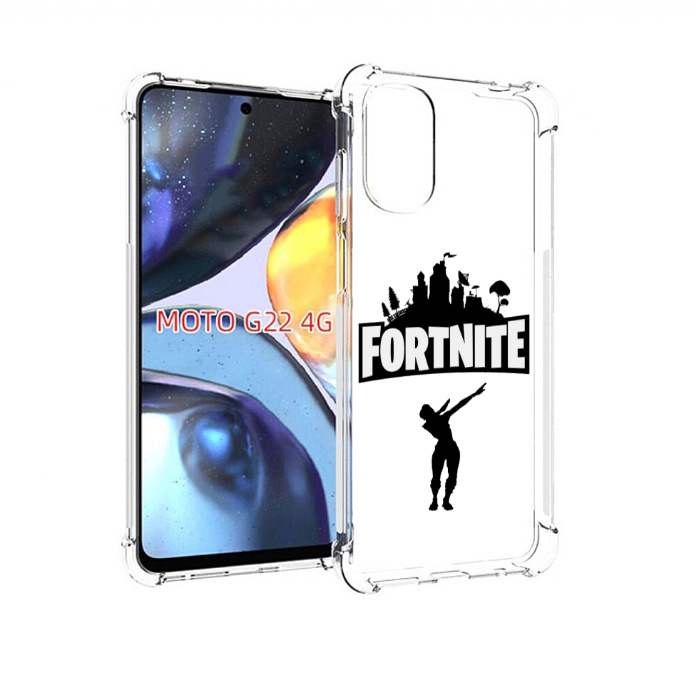 

Чехол MyPads fortnite-2 для Motorola Moto G22 4G, Прозрачный, Tocco