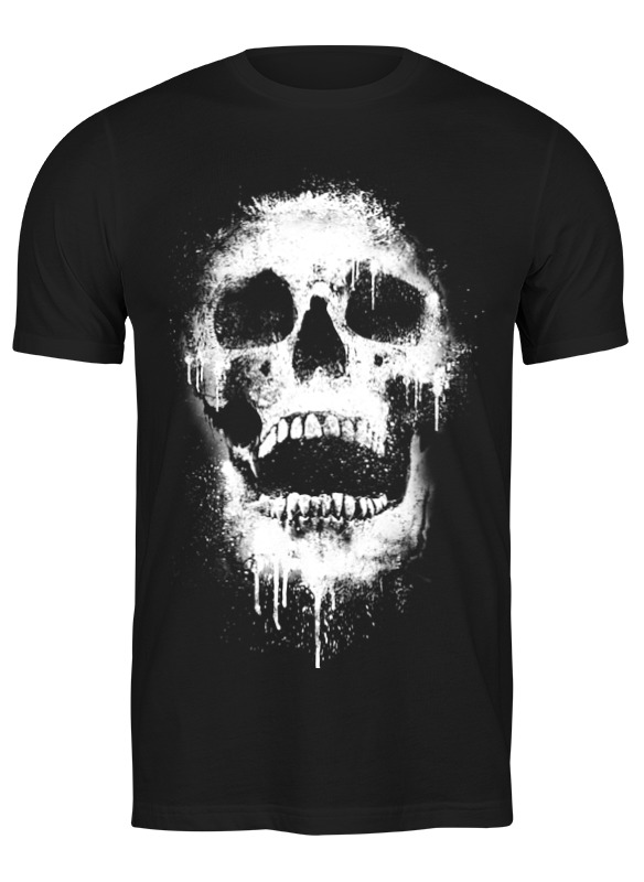 

Футболка мужская Printio Череп-1 черная S, Черный, Череп-1