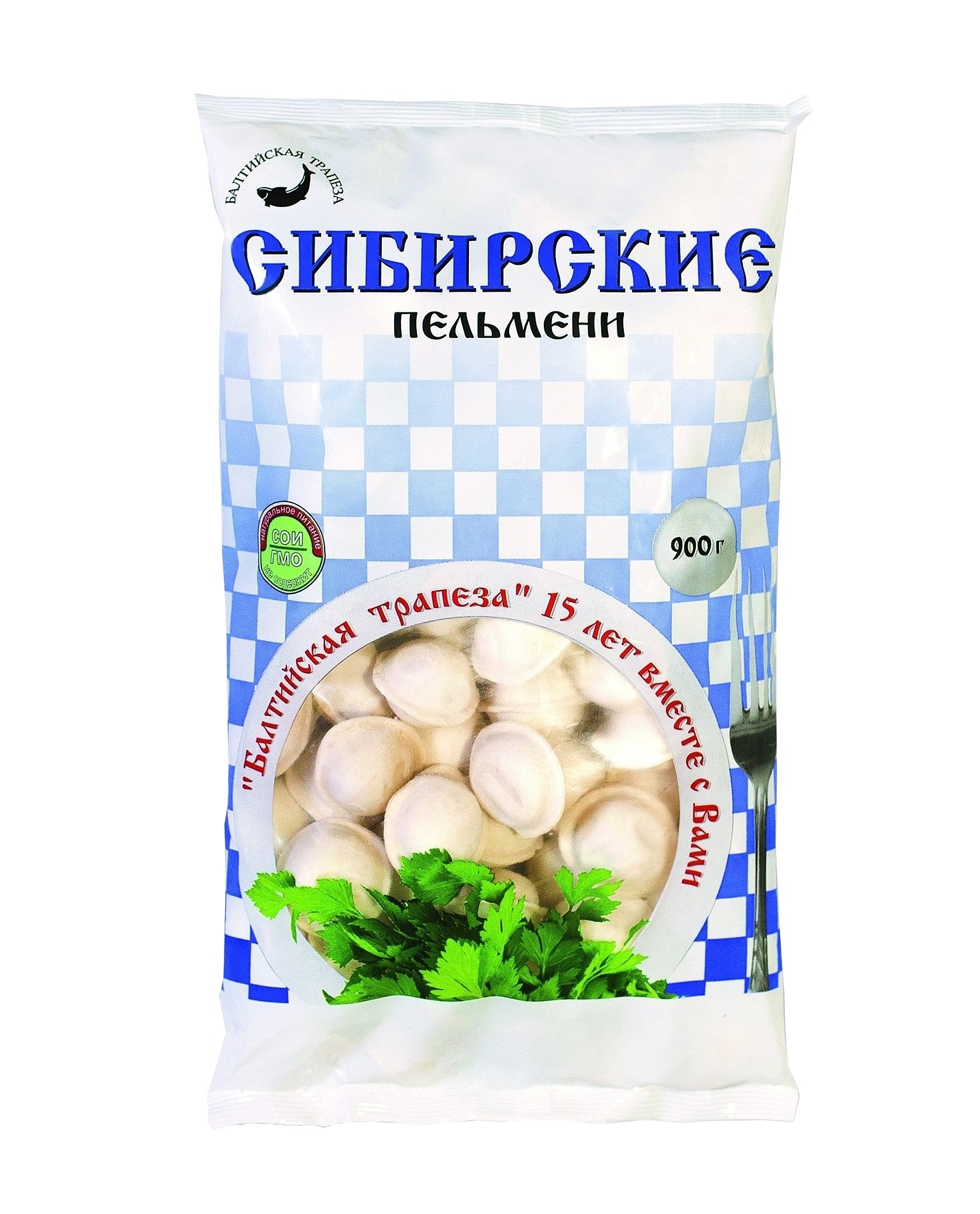 

Пельмени Балтийская трапеза Сибирские 900 г