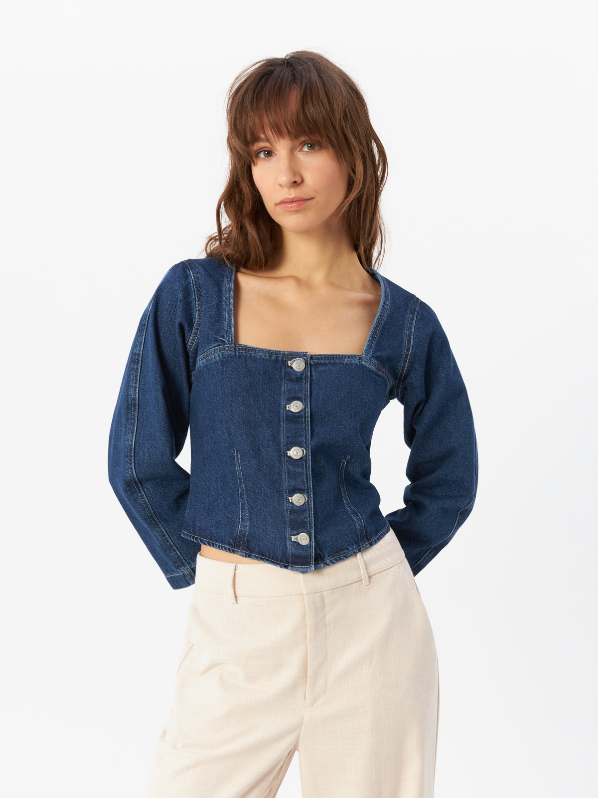 Блуза женская Levi's A4574-0001 синяя L