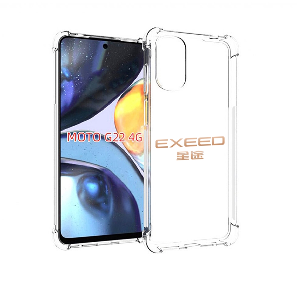 

Чехол MyPads exeed 2 для Motorola Moto G22 4G, Прозрачный, Tocco