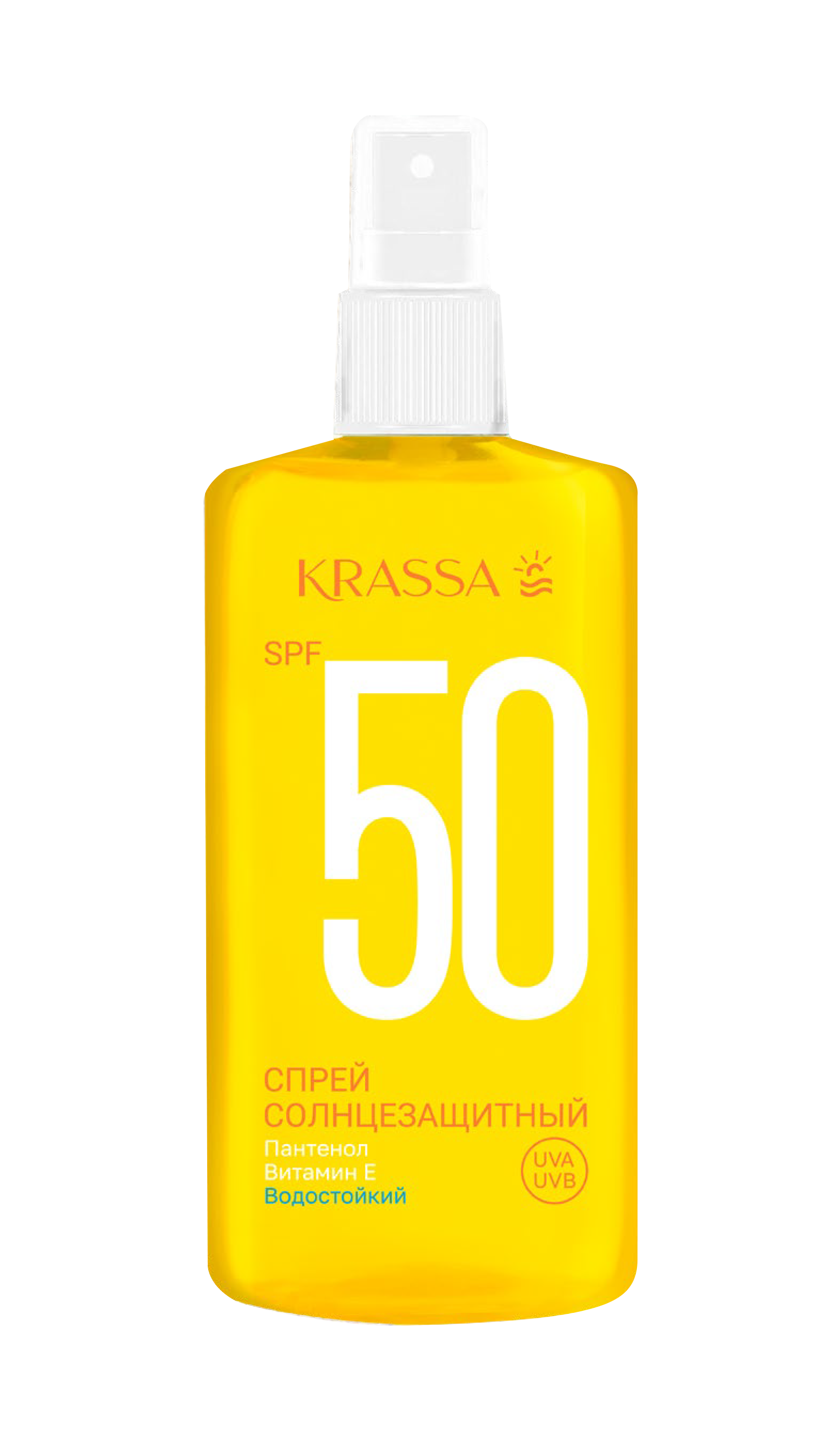 фото Солнцезащитный спрей "krassa" spf-50, 150 мл