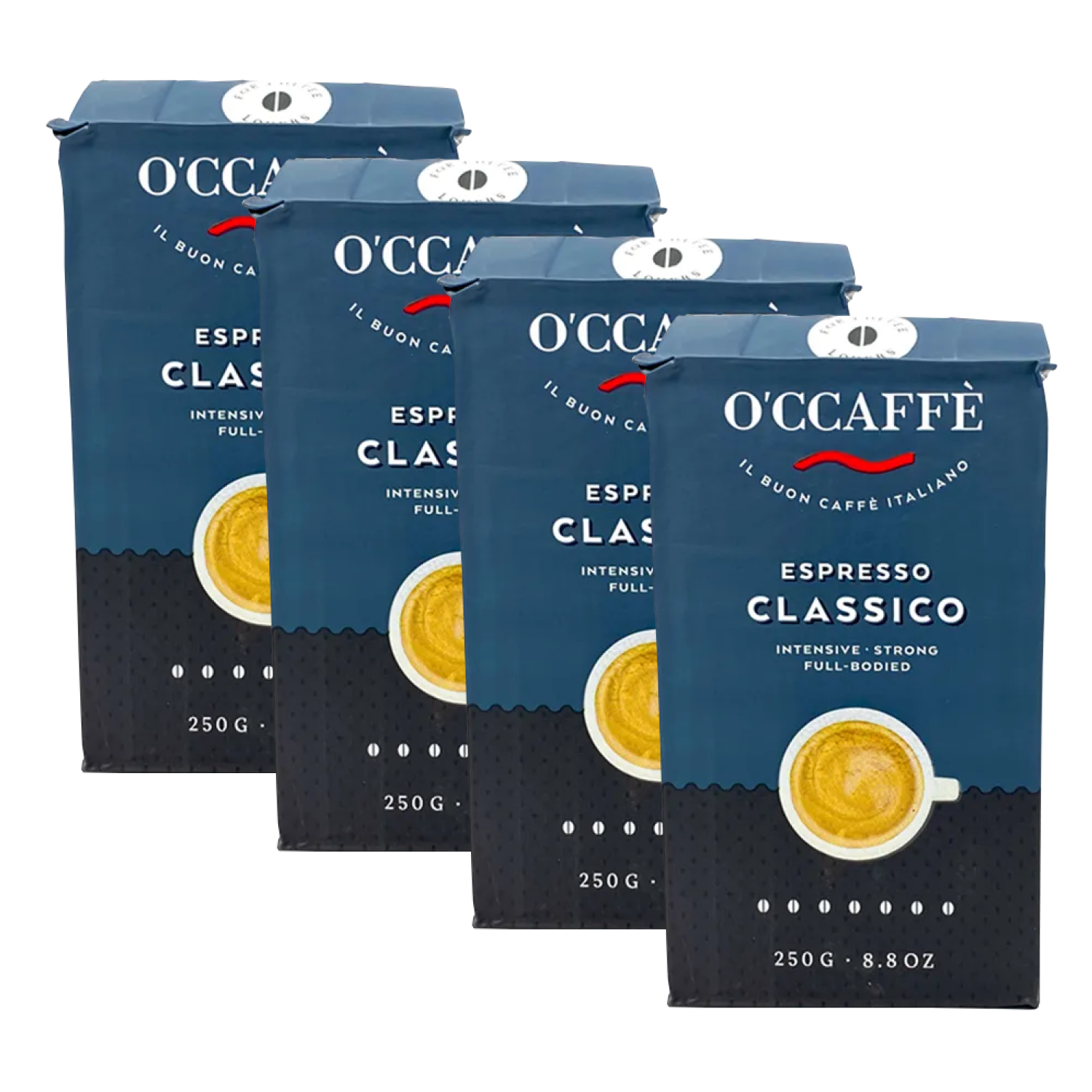 фото Кофе молотый o'ccaffe espresso classico, 250 г х 4 шт