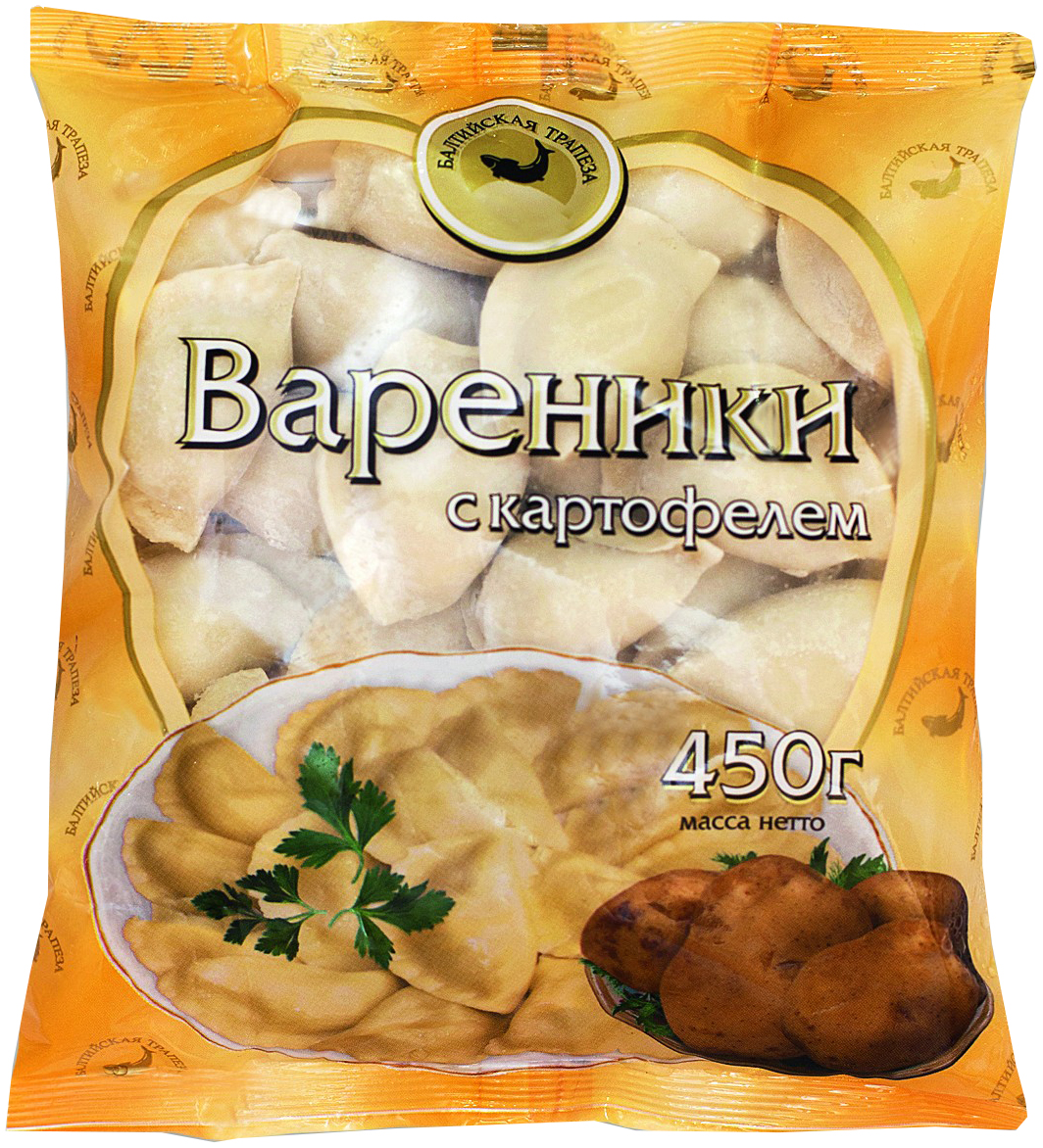 

Вареники Балтийская трапеза с картофелем 450 г