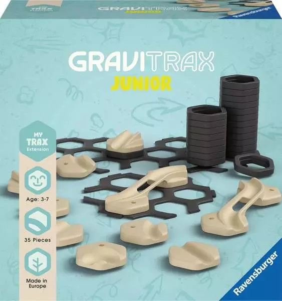 Конструктор Ravensburger GraviTrax Junior Комплект удлинителей для рельсов, арт27401