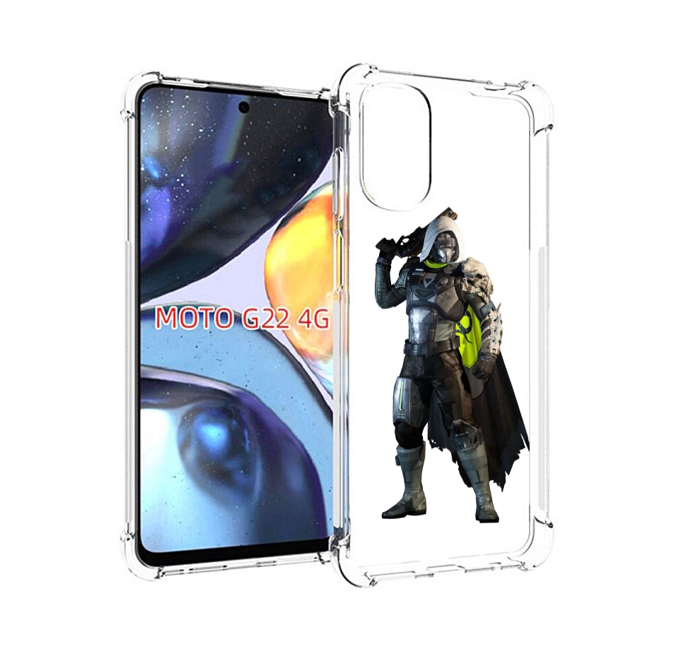 

Чехол MyPads destiny-2-hunter для Motorola Moto G22 4G, Прозрачный, Tocco