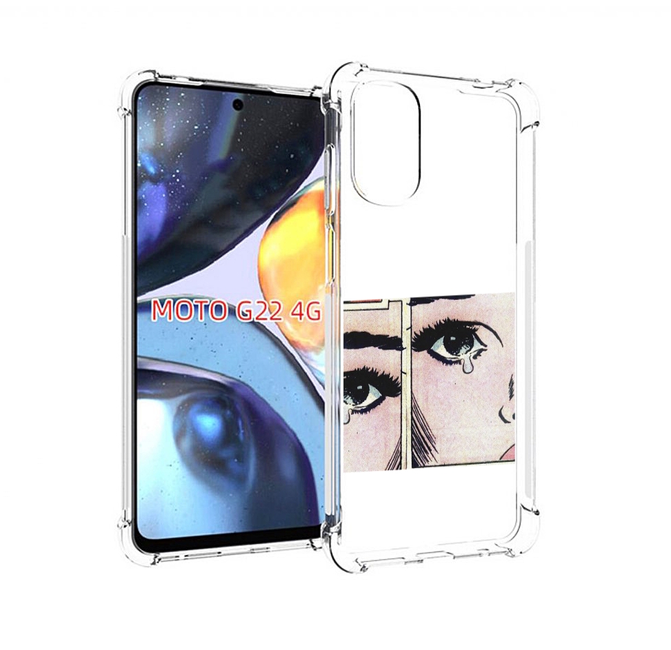 

Чехол MyPads Suicideboys - Radical Suicide для Motorola Moto G22 4G, Прозрачный, Tocco