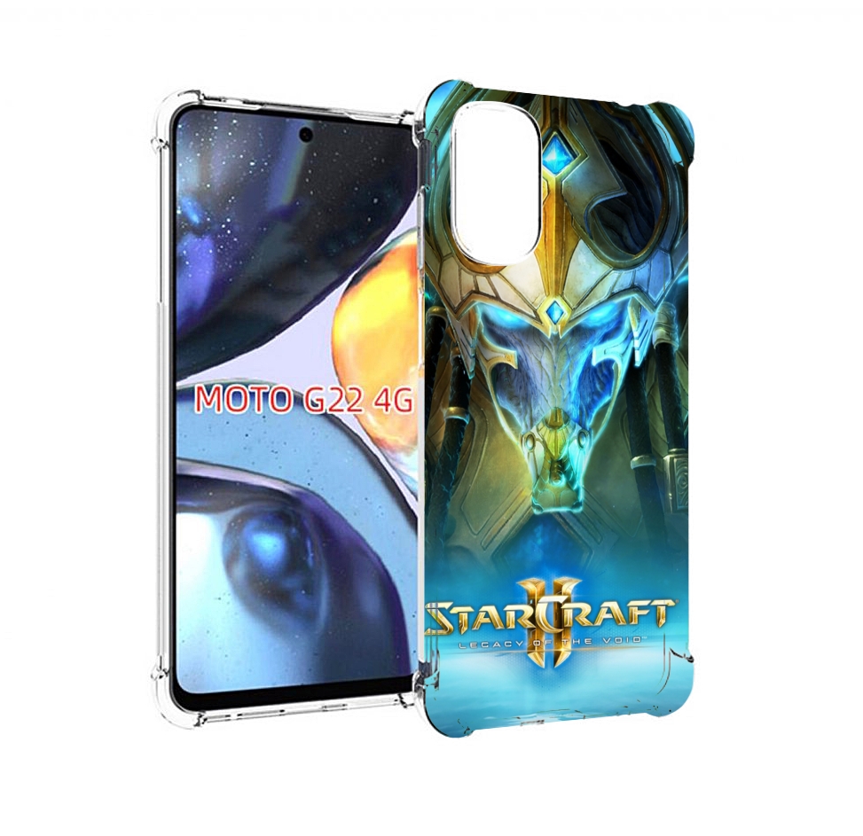 

Чехол MyPads StarCraft II Legacy of the Void для Motorola Moto G22 4G, Прозрачный, Tocco