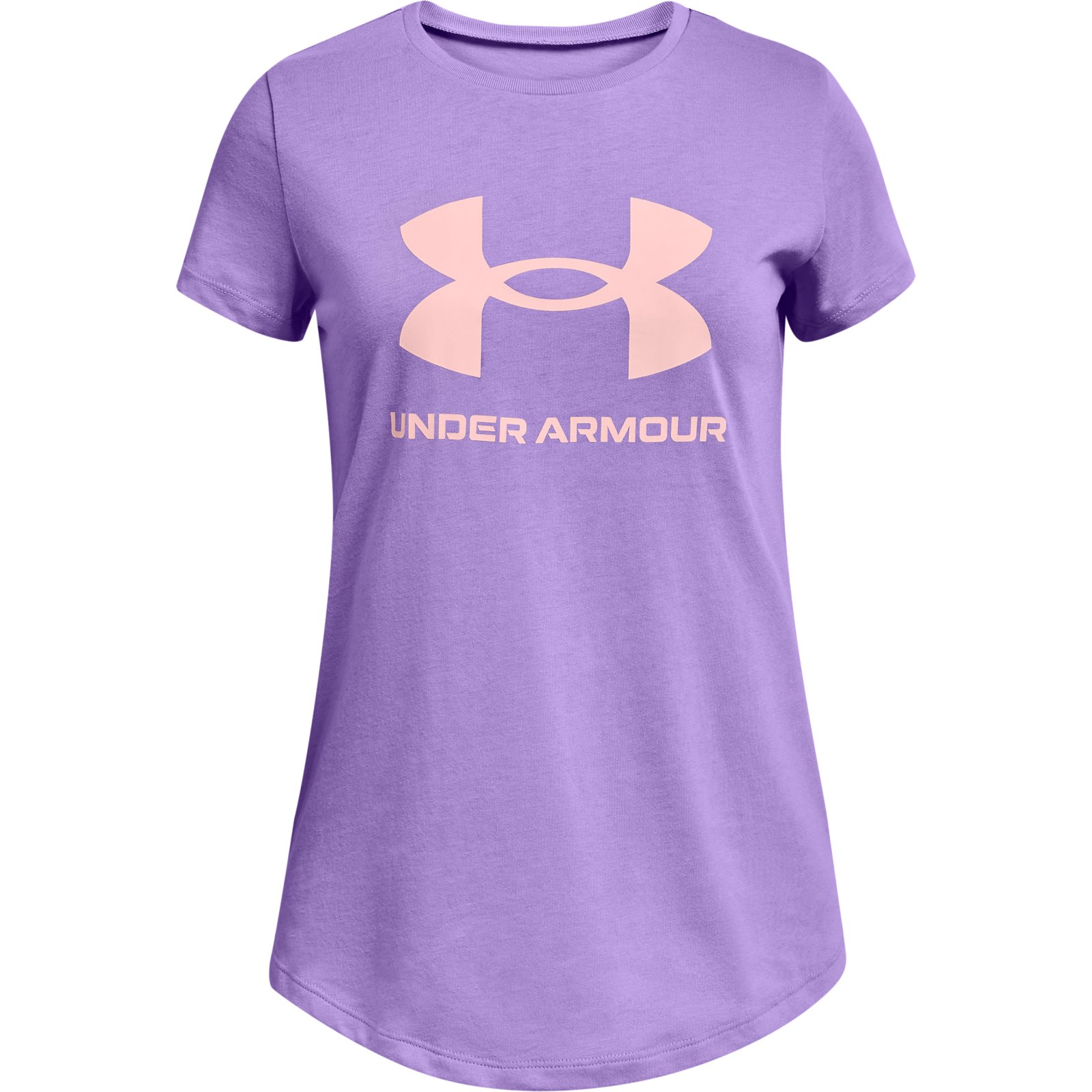 

Футболка Under Armour Live Sportstyle Graphic Short Sleeve 1361182-576 фиолетовый р.152, 1361182-576