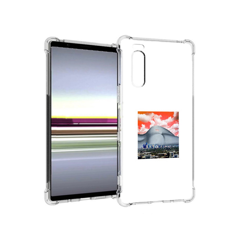 

Чехол MyPads Tocco для Sony Xperia 5 город с девушкой на фоне (PT139963.234.297), Прозрачный, Tocco
