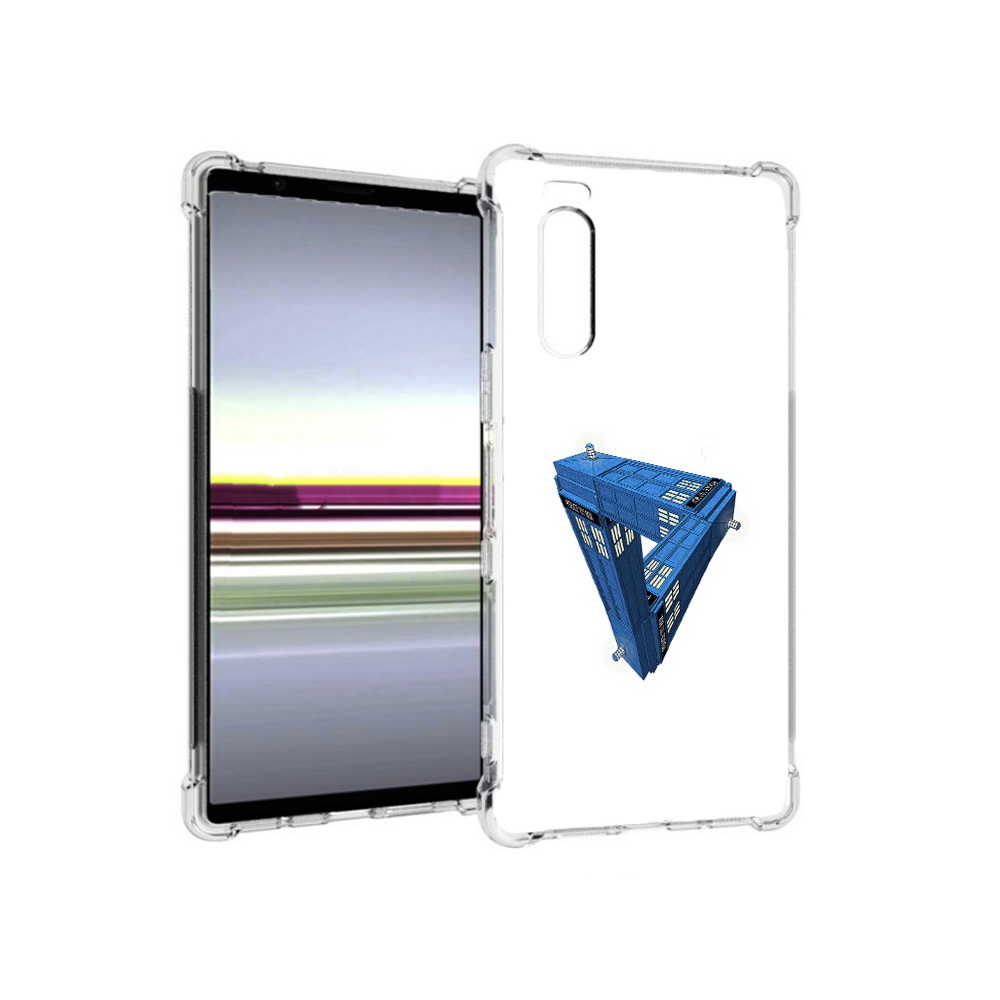 

Чехол MyPads Tocco для Sony Xperia 5 головолока абстракция (PT139963.234.291), Прозрачный, Tocco