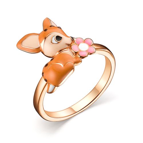 

Кольцо из серебра р.  DEWI KIDS Бэмби, Бэмби