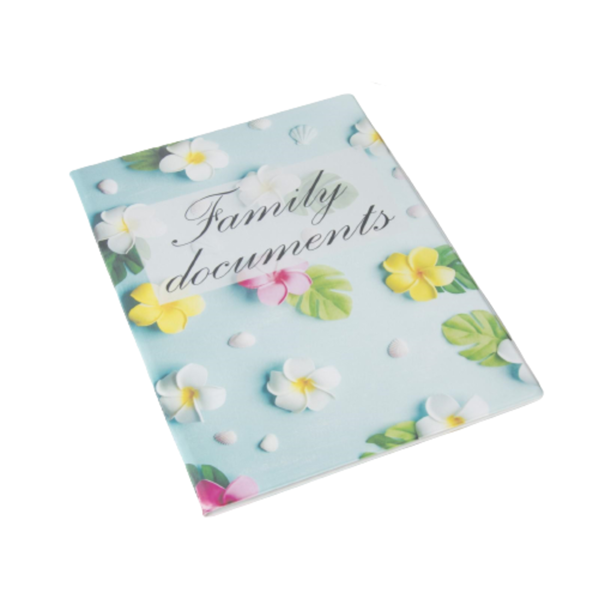 

Папка для семейных документов RAFECOFF Flowers голубая, Flowers