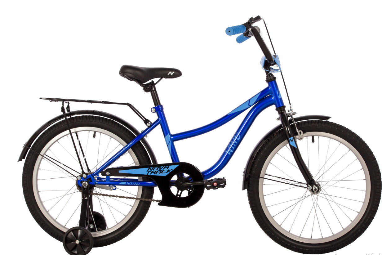 

Велосипед 20 Novatrack Wind синий BL22, 203WIND.BL22